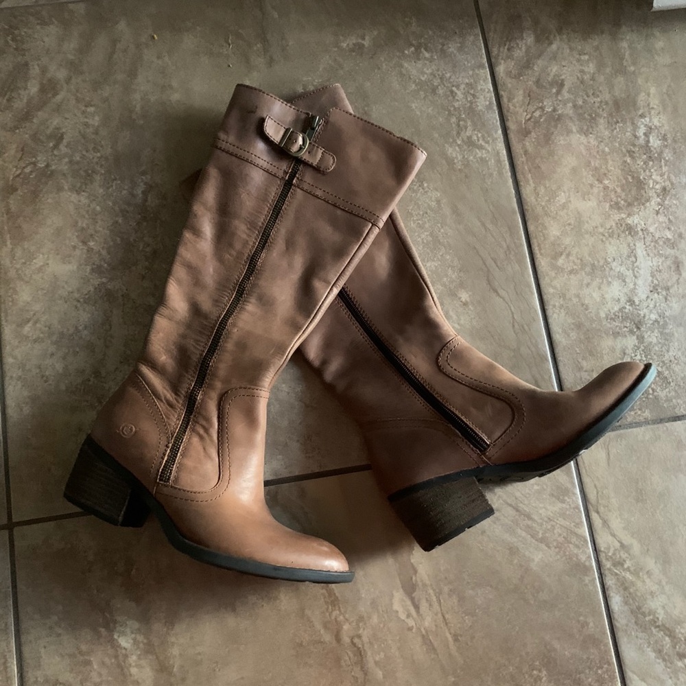 NWOT Born Fannar Leather Knee High Boot - Picture 8 of 11
